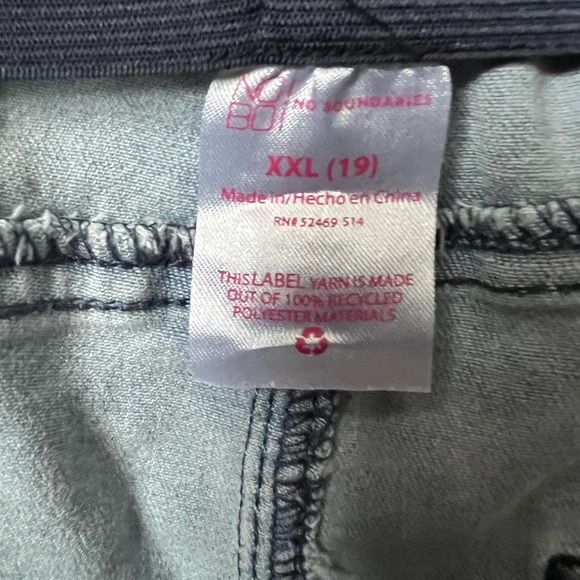 3 for $13 plaid flare jeans - Picture 2 of 3